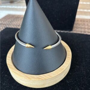 Elegant Gold and Silver Women's Bracelet